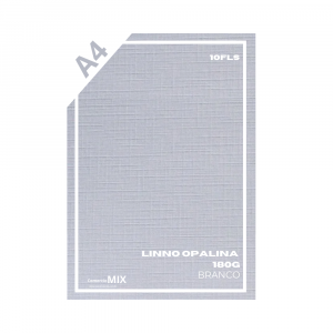 Papel Signa Plus Card 180g A4 Opalina Linno 10fls