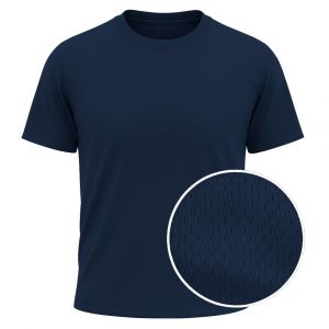 Camiseta Comfort Tradicional Dry Fit Azul Marinho