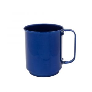 Caneca de alumínio azul para sublimação