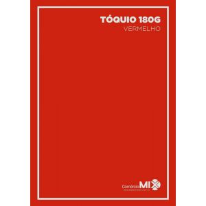 Papel Color Plus 180G - Tóquio (Vermelho)