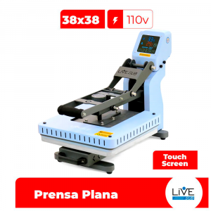 Prensa Plana Elite - Live - 38x38cm c/ Gaveta - 110 V