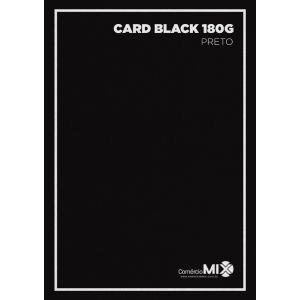 Papel Card Plus 180G - Black (Preto)