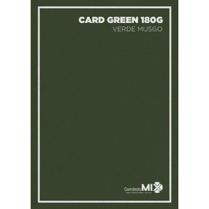 Papel Card Plus 180G - Green (Verde)