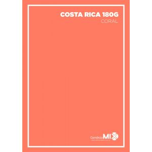 Papel Color Plus 180G - Costa Rica (Coral)