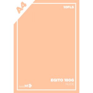 Papel Color Plus Card 180g A4 Egito (Nude) 10fls