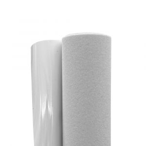 Filme de Recorte Flex Cut Premium 47x50cm - Flock 3D Branco 