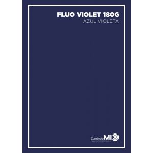 Papel Color Plus Fluo 180G - Violet