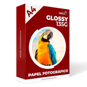Papel fotografico glossy a4 230g 20 folhas