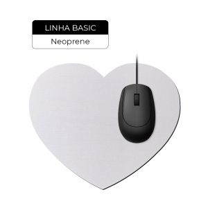 Mousepad para Sublimação Basic - Coração