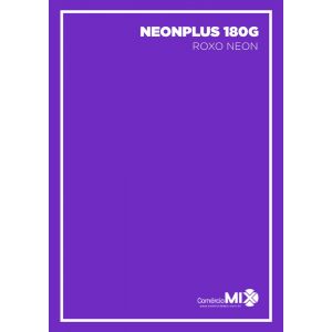 Papel Neon Plus 180G - Roxo