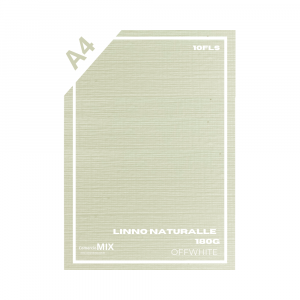 Papel Signa Plus Card 180g A4 Naturalle Linno 10fls