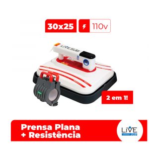 Prensa Plana Portátil - LIVE 110V