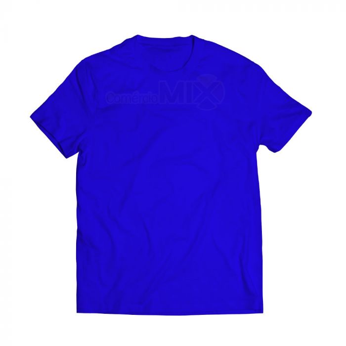 Camiseta Azul 100% Algodão